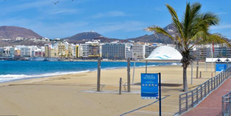Atico Luxury Vista Mar Las Canteras Лас Палмас де Гран Канария Екстериор снимка