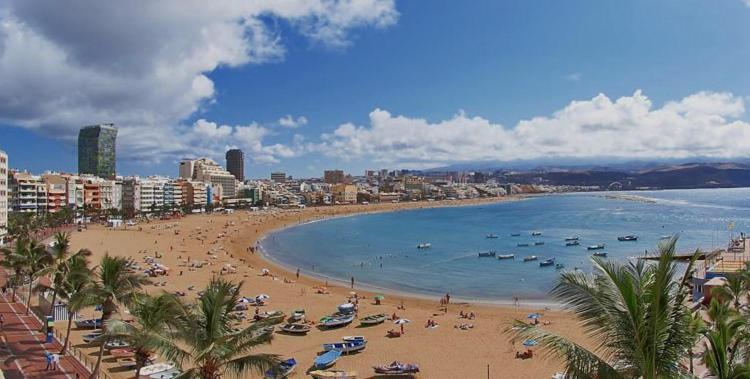Atico Luxury Vista Mar Las Canteras Лас Палмас де Гран Канария Екстериор снимка