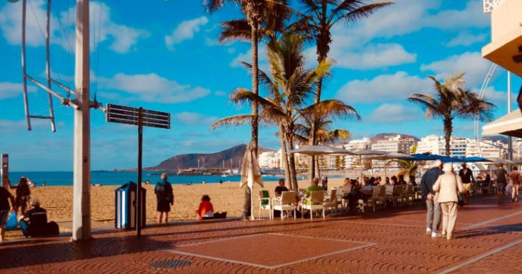 Atico Luxury Vista Mar Las Canteras Лас Палмас де Гран Канария Екстериор снимка